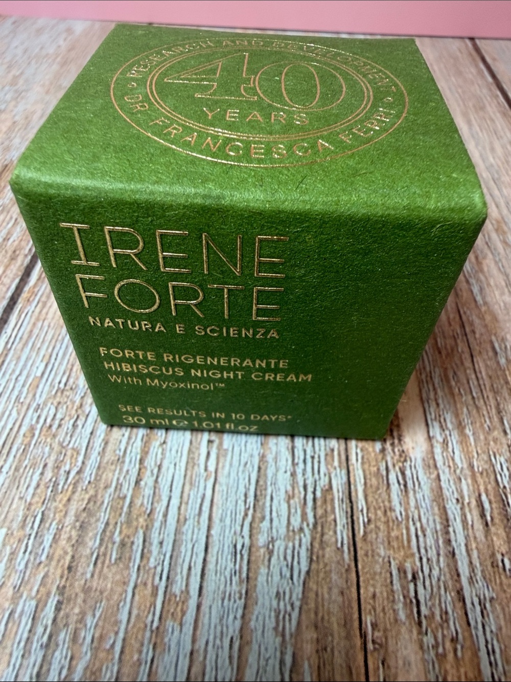 Irene Forte Rigenerante Hibiscus Night Cream - with Myoxinol